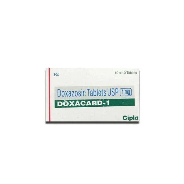 Doxacard 1 mg with Doxazosin Mesylate