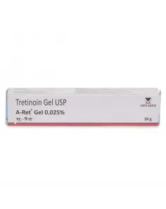 A Ret Gel 0.025% (20 gm) with Tretinoin Gel USP
