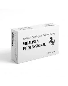 Vidalista Professional 20mg with Tadalafil Sublingual